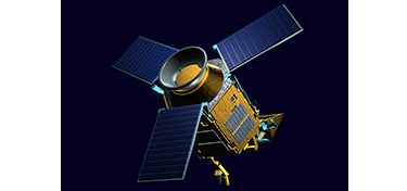 Sentinel-5 precursor flying Tropomi, Credit: ESA