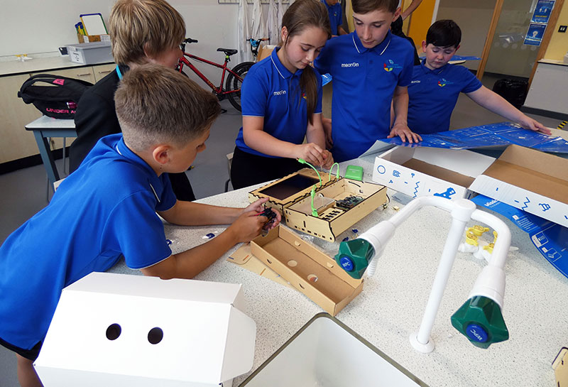 The Laser 2000 STEM Outreach Programme sponsored Ormiston Academy Trust’s raspberry PI project.