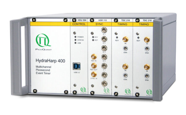 MultiHarp 150 - High-Throughput Multichannel Event Timer & TCSPC Unit