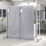 SHELTER-CR wipeable clean room laser safety curtain for sterile ORs